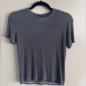 Brandy Melville Striped Crew Neck Tee